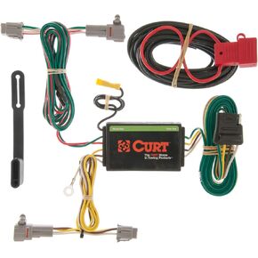 Curt Manufacturing 56111 Vehicle-Side Custom 4-Pin Trailer Wiring Harness, Fits Select Subaru Impreza Hatchback , Black