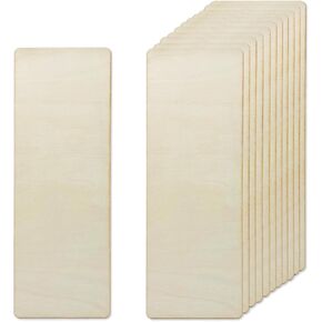 12 Pack Basswood Sheets for Crafts 14 x 5 x 1/8 Inch-3 mm Thick Unfinished Plywood Sheets Thin Craft Wood Sheets Boards for Drawing,Painting, Wood Engraving, Wood Burning,DIY Laser Cutting Projects
