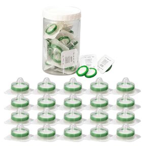 Sterile Syringe Filter PES 20 Pack, 0.45um Pore Size, 33mm Membrane Diameter, Hydrophilic Filtration Sterile Packed Individually