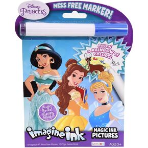 Disney Princess Featuring Belle Imagine Ink Magic Pictures Activity Book