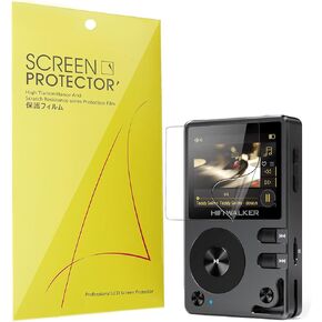 Compatible for HIFI WALKER H2 Screen Protector, [6 Pack] Full Coverage TPU Clear Film Compatible for HIFI WALKER H2 MP3 Player (6 Pack)