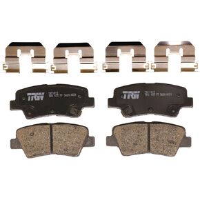 TRW Pro TRC1812 Disc Brake Pad Set For Hyundai Elantra 2017-2020, Rear, And Other Applications