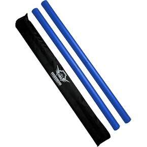 Foam Escrima Sticks with Armory Carry Bag Case - Pair
