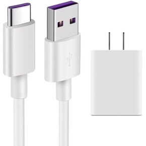 USB C Charger Adapter Cable for JISULIFE Handheld Mini Fan, WiHoo Fan, CIVPOWER Neck Fan, HomeLifairy Fan, FrSara, Bladeless, SWEETFULL Replacement Personal Portable Fan Type-C Charging Power Cord