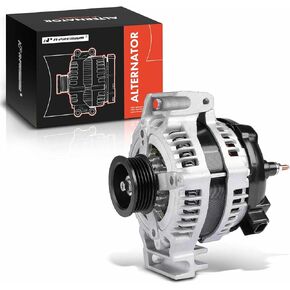 A-Premium Alternator Compatible with Cadillac SRX 2004-2006 4.6L, STS 2005 4.6L, STS 2006 4.4L/4.6L, 12V 150A 5-Groove Pulley Clockwise, Replace# 25756440, 90295538