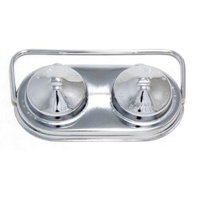 Trans-Dapt Performance 9100 Chrome Brake Cylinder Cover