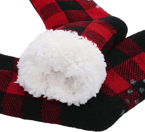 Fuzzy Socks for Women House Socks Indoor Winter Warm Furry Socks Athletic Socks for Christmas in Saudi Arabia