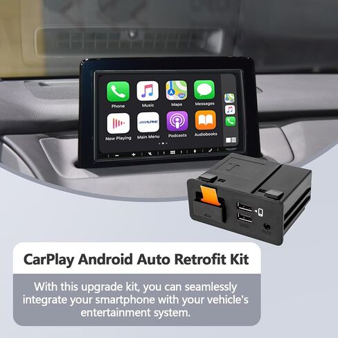 CarPlay Android Auto Retrofit Kit Fits for Mazda 3 6 CX-5 CX-3 MX-5 Miata Interface Port Aux Console Replaces TK78-66-9U0C K1414 00008FZ34 in Saudi Arabia