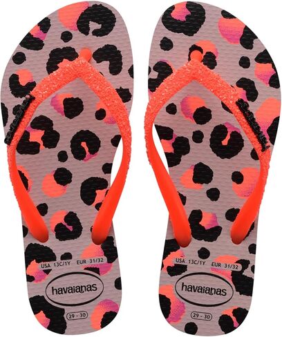 Havaianas Kids Slim Glitter II Flip Flops - Stylish Glitter Sandals - 3Y/4W little kid in Saudi Arabia