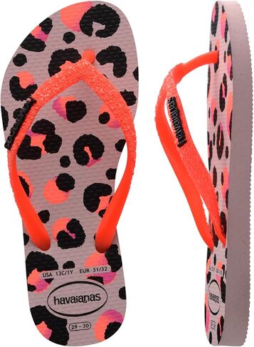 Havaianas Kids Slim Glitter II Flip Flops - Stylish Glitter Sandals - 3Y/4W little kid in Saudi Arabia