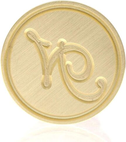 YPSelected Vintage Calligraphic A-Z 26 Alphabet Initial Letters Sealing Wax Spoons Candles Seal Stamp (Letter B) in Saudi Arabia
