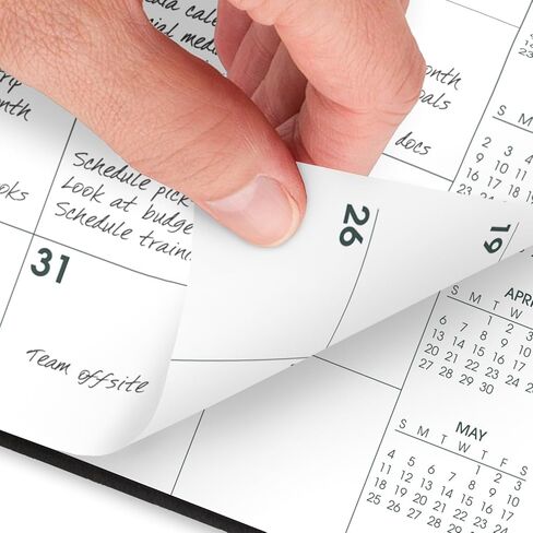 AT-A-GLANCE 2024 Monthly Planner, 7" x 8-3/4", Medium, Large Print, Black (70LP090524) in Saudi Arabia
