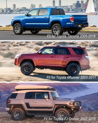 2 حزمة 90310-58003 ختم زيت عمود المحور الخلفي متوافق مع Toyota Tacoma 2005-2019 4Runner 2003-2011 FJ Cruiser 2007-2012 (الخلف الأيمن الأيسر) in Kuwait