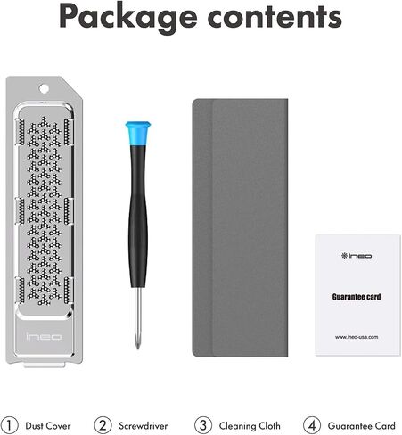 غطاء ineo PS5 لتبديد الحرارة لفتحة توسيع M.2 SSD - فضي (PS5 Slim) in Kuwait