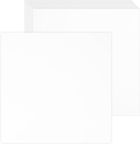 MCPINKY 500 Sheets Round Cutouts Paper, 6" Construction Paper Circles White Origami Craft Paper for Kids Arts Crafts School Party Supplies in Saudi Arabia