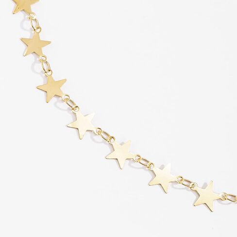 YANCHUN Soda Tab Necklace for Women Gold Layered Necklaces Trendy Soda Can Caps Necklace Paperclip Chain Necklace Outer Banks Jewelry Gift for Girls in Saudi Arabia
