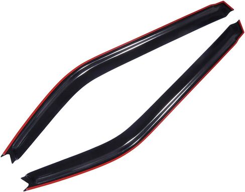SCITOO Outside Mount Window Visor Deflector Rain Guard Dark Smoke, 2 Pcs Set Fit for 1993-1995 for Honda Civic in Saudi Arabia