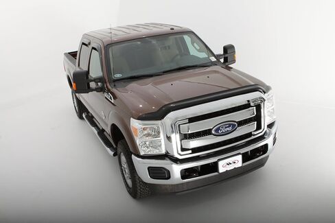 Auto Ventshade [AVS]Bugflector II / Hood Shield | 2008 - 2010 Ford F-250, F-350 Super Duty, High Profile - Smoke, 1 pc. | 45718 in Saudi Arabia