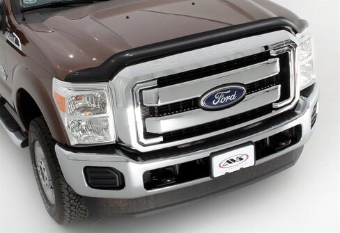 Auto Ventshade [AVS]Bugflector II / Hood Shield | 2008 - 2010 Ford F-250, F-350 Super Duty, High Profile - Smoke, 1 pc. | 45718 in Saudi Arabia