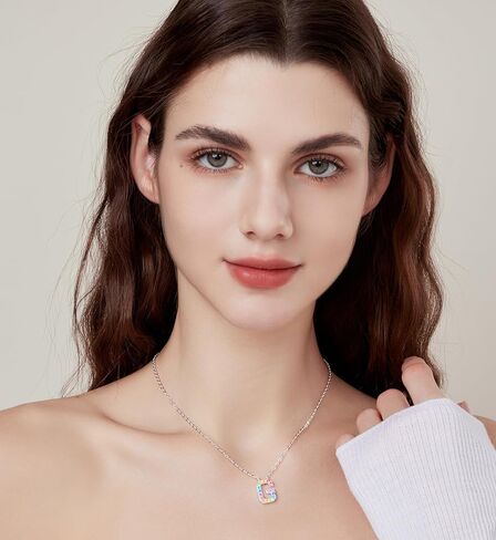 Women Girls Initial Letter Necklaces,Initial Baseball Number Birthstone Necklace Jewelry Gifts for Women in Kuwait