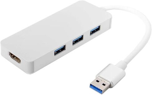 بطاقة رسومات خارجية chenyang USB 3.0 أو 2.0 إلى HDMI HDTV 1080p ومحول USB 3 منافذ Hub in Kuwait