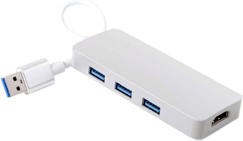 بطاقة رسومات خارجية chenyang USB 3.0 أو 2.0 إلى HDMI HDTV 1080p ومحول USB 3 منافذ Hub in Kuwait