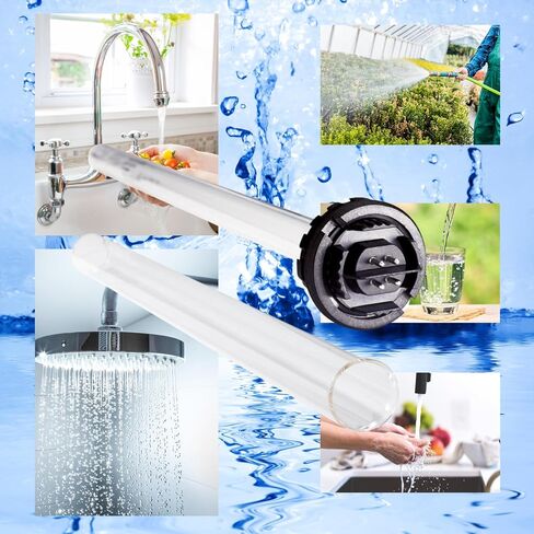 كومبو 602805 لمبة الأشعة فوق البنفسجية، الأكمام، الحلقات الدائرية لـ VIQUA D4، D4+، D4-V، وD4-V+ | لمبة UVC | استبدال لمبة الضوء فوق البنفسجية | يعمل مع نماذج طروادة وفيكوا in Saudi Arabia