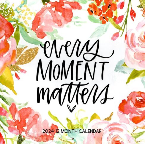 Every Moment Matters - 2024 12-Month Wall Calendar in Saudi Arabia