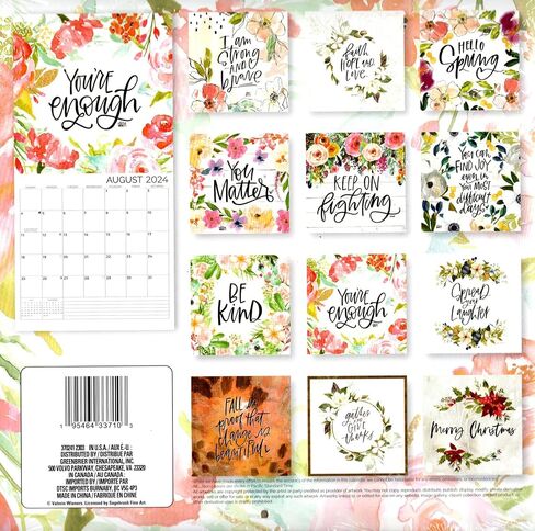 Every Moment Matters - 2024 12-Month Wall Calendar in Saudi Arabia