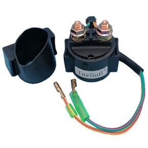 Starter Solenoid Relay Compatible with Honda Fourtrax Recon Foreman TRX250 TRX300EX TRX400EX FL400R C CB CL CM FL GL TRX 70 200 250 350 350D 360 400 450 500 550 750 1000 ATC125M NH80MD Z194