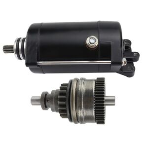 Starter w/Bendix for Kawasaki 21163-3702 21163-3709 21163-3712 21163-3714, for Sea-Doo 278-000-987 278-001-937, for Polaris 3240110 3240281 4010675 4060118, 18399 18330