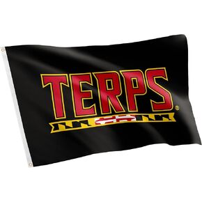 Desert Cactus University of Maryland Terrapins UMD Terps 100% Polyester Indoor Outdoor 3x5 feet Flags (Flag 5)