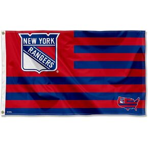 New York Rangers American Nation 3x5 Flag