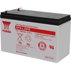 Yuasa NPX-35FRF2 12V 8.5Ah High Rate AGM Battery (Flame Retardant)