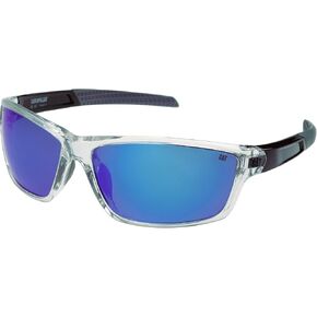 CAT 8020 Men's Polarized Sport Wrap Front Sunglasses, 66 mm