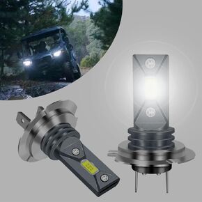 CFMOTO LED Bulb Low Beam Location for UFORCE ZFORCE 500 800 12V 55W PX26 Replace OEM3112036 (2 Pack) Brand