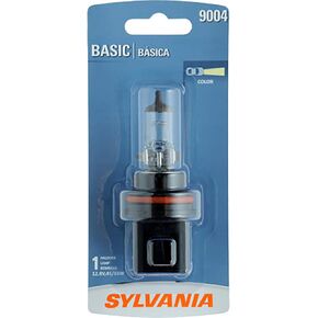 SYLVANIA - 9004 Basic - Halogen Bulb for Headlight and Daytime Running Lights (Contains 1 Bulb)