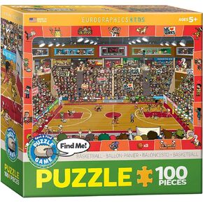 Basketball - Spot and Find Puzzle, 100-Piece