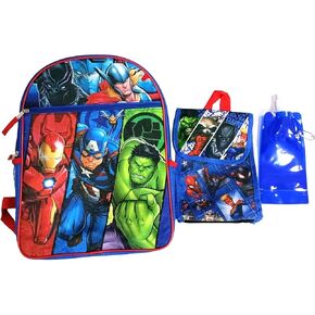 Marvel Universe 5 Piece Backpack Set Standard
