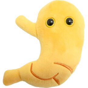 GIANTmicrobes Stomach Plush, Gastric Bypass Gift, Bariatric Surgery Gifts, Gastroenterology Gifts, Endoscopy Gifts, Gastroenterologist Gifts, Dietitian Gifts, Stomach Cancer Awareness, IBS Warrior