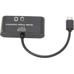 Memory Card Reader, Card Reader For Computer, Micro USB Card Reader Support Memory Card U Disk USB Card Reader Mobile Phone Computer Universal Memory Card Adapter for Android