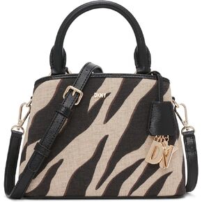 DKNY Classic Paige Sm Satchel, Zebra/Black