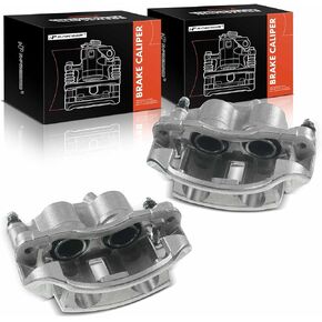 A-Premium Disc Brake Caliper Assembly with Bracket Compatible with Select Freightliner, Mercedes-Benz and Dodge Models - Sprinter 2500/Sprinter 3500 2002-2006, Sprinter 2004-2006