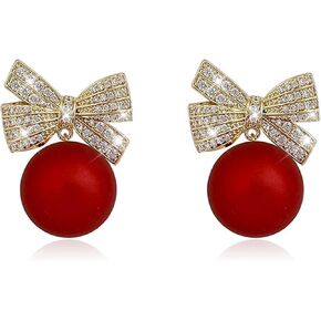 Christmas Earrings Christmas Ornament Earrings for Women Christmas Ball Dangle Earrings Christmas Bulb Drop Dangle Earrings for Teen Girls Xmas Holiday Jewelry Gifts in Kuwait