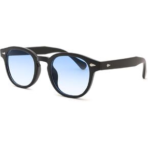 Pro Acme Vintage Retro Round Sunglasses for Women Men Trendy Tinted Colored UV400 Sun Glasses 55MM