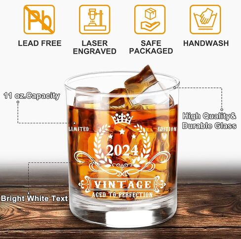 2024 Retirement Gifts for Men,2024 The Legend Has Retired-Whiskey Glass Set in Gift Box,Happy Retirement Gifts for Him,Dad,Friends- Happy Retire Anniversary Card&Wood Box & Whiskey Stones & Coaster in Kuwait