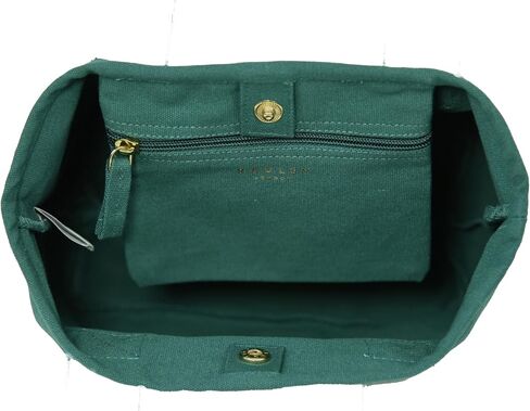 RADLEY London - Heritage Dog - قطن مسؤول - حقيبة صغيرة كروك باللون الأخضر الغار، كريمي، مقاس واحد in Saudi Arabia