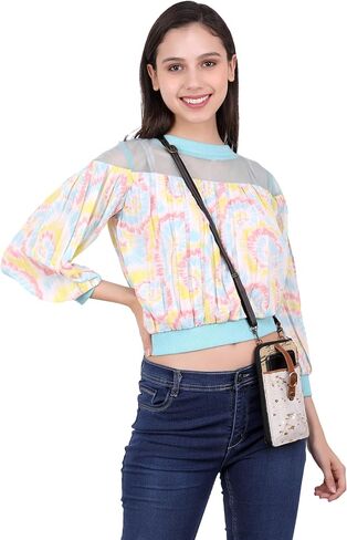 محفظة Vaan & Co للهاتف المحمول من الجلد الأصلي المُعاد تدويره in Kuwait