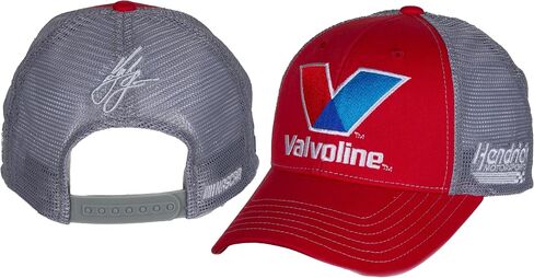 كايل لارسون #5 NASCAR 2024 قبعة حمراء للكبار من الراعي الشبكي Snapback in Saudi Arabia