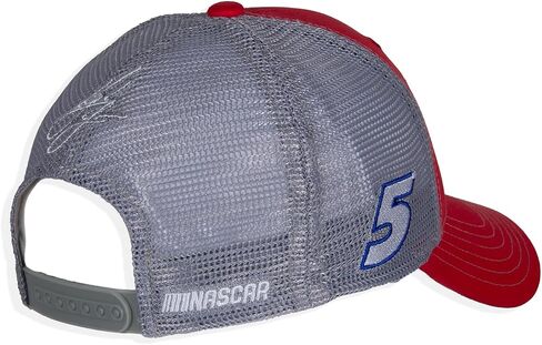 كايل لارسون #5 NASCAR 2024 قبعة حمراء للكبار من الراعي الشبكي Snapback in Saudi Arabia